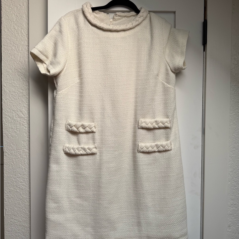 Chic Cream Women's Dress